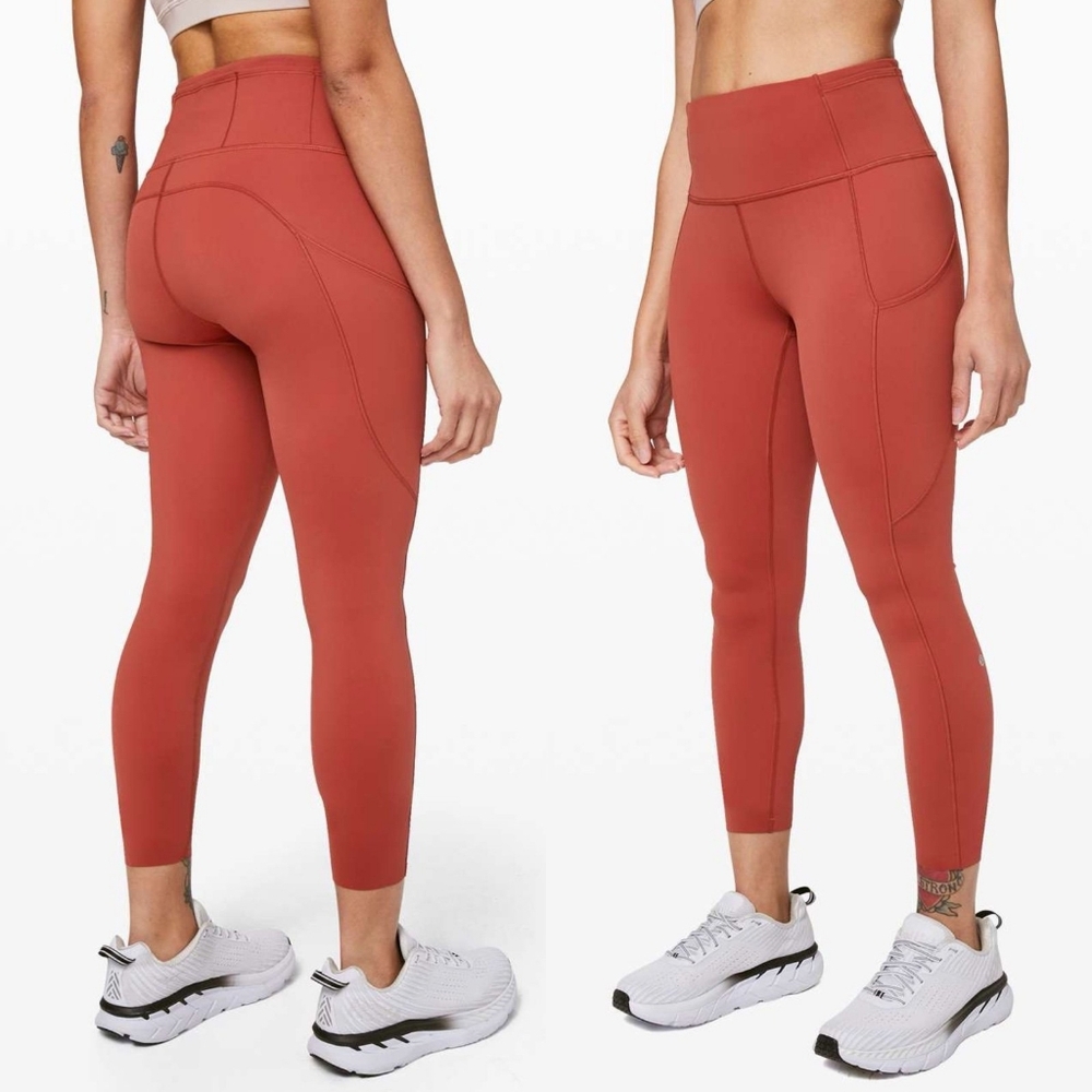 Lululemon Burnt Orange Leggings